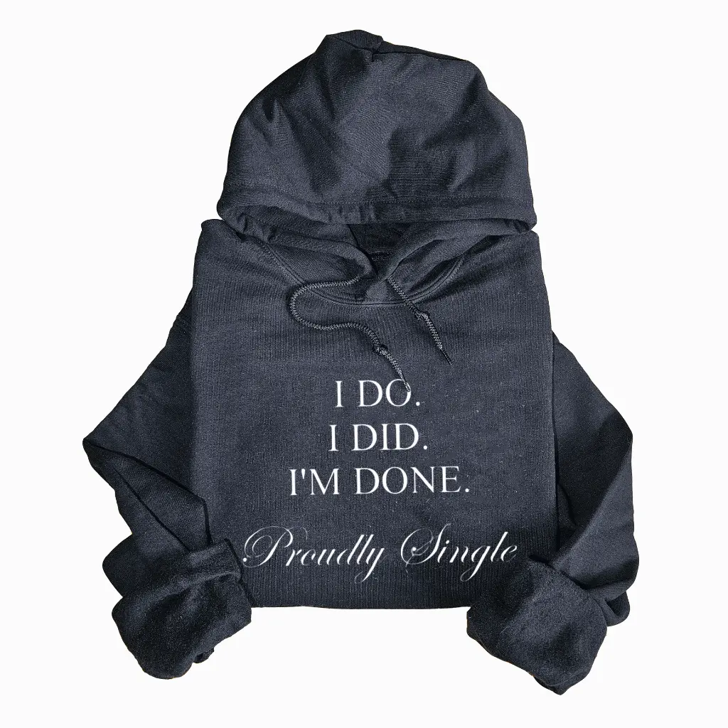 Embossed Divorced Hoodie