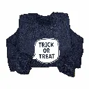 Embossed Trick or Treat Sweatshirt