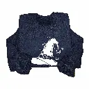 Embossed Witch Hat Sweatshirt