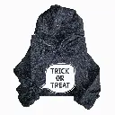 Embossed Trick or Treat Hoodie