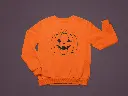 Embossed Pumpkin Sweatshirt