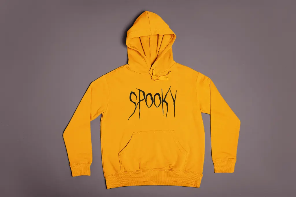 Embossed Spooky Hoodie