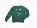 Embossed Cost like Christmas Sweatshirt