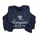 Embossed Gangsta Wrapper Sweatshirt