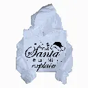Embossed Santa let me explain Hoodie