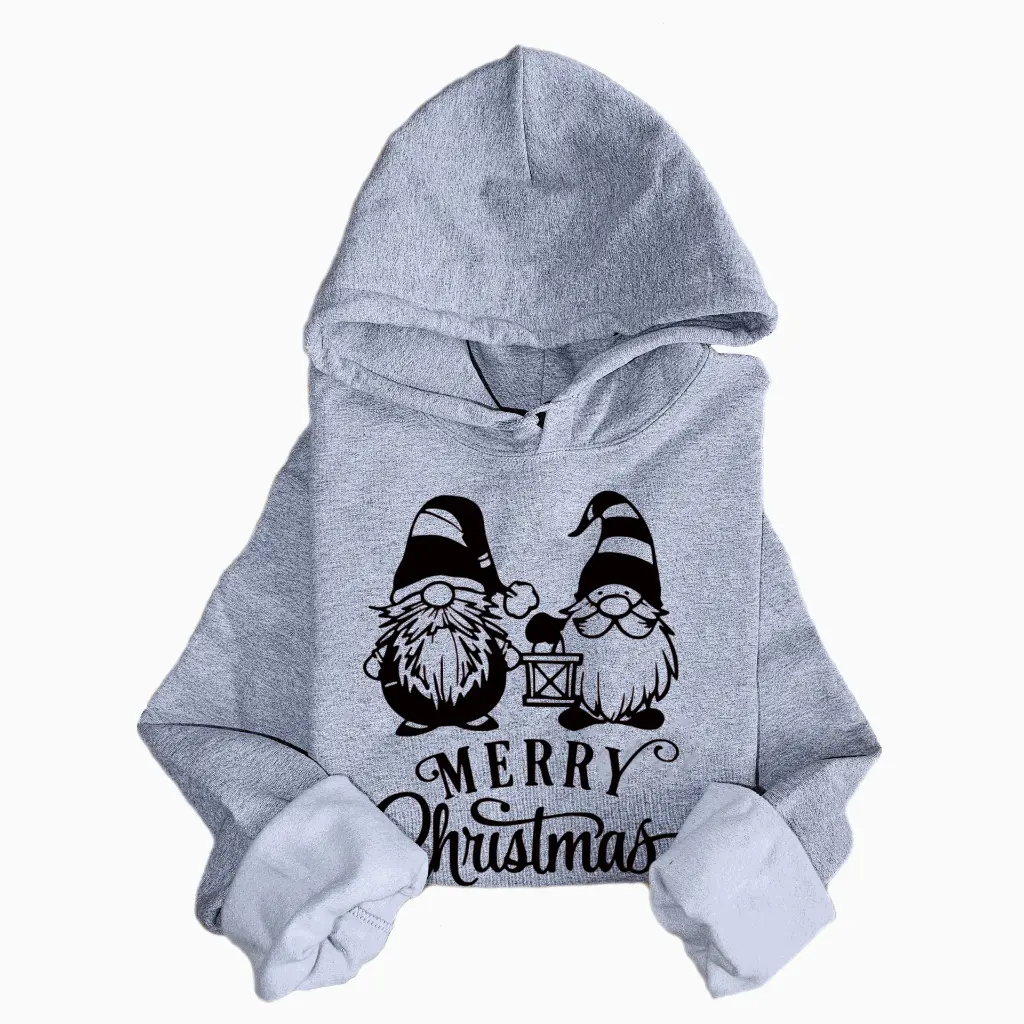 Embossed Gnomes Hoodie