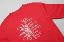 Embossed Snowflake Sweatshirt
