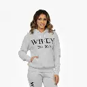 Personalized Embossed WIFEY Hoodie Contrast