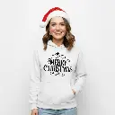 Embossed Merry Christmas Hoodie