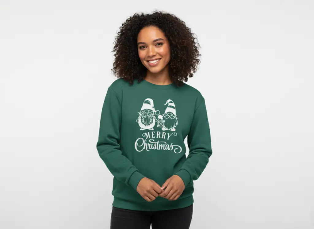 Embossed Gnomes Sweatshirt