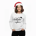 Embossed Santa let me explain Sweatshirt