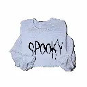 Embossed Spooky Sweatshirt