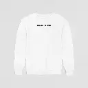 Read face subtitles. - Embossed Puff Sweatshirt