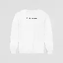 Mind your own. - Embossed Puff Sweatshirt