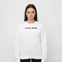 Good luck with that. - Embossed Puff Sweatshirt