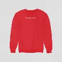 Read face subtitles. - Embossed Puff Sweatshirt