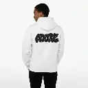 Adore - Embossed Valentines White Hoodie