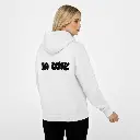 In Love - Embossed Valentines White Hoodie