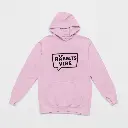 Rabbits - Embossed Easter Pink Hoodie