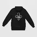 C'est Tiguidou - Embossed Canada Black Hoodie