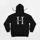 Havenoro - Embossed Essentials Black Hoodie