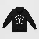 Olympic - Embossed Canada Black Hoodie