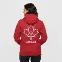 Olympic - Embossed Canada Red Hoodie
