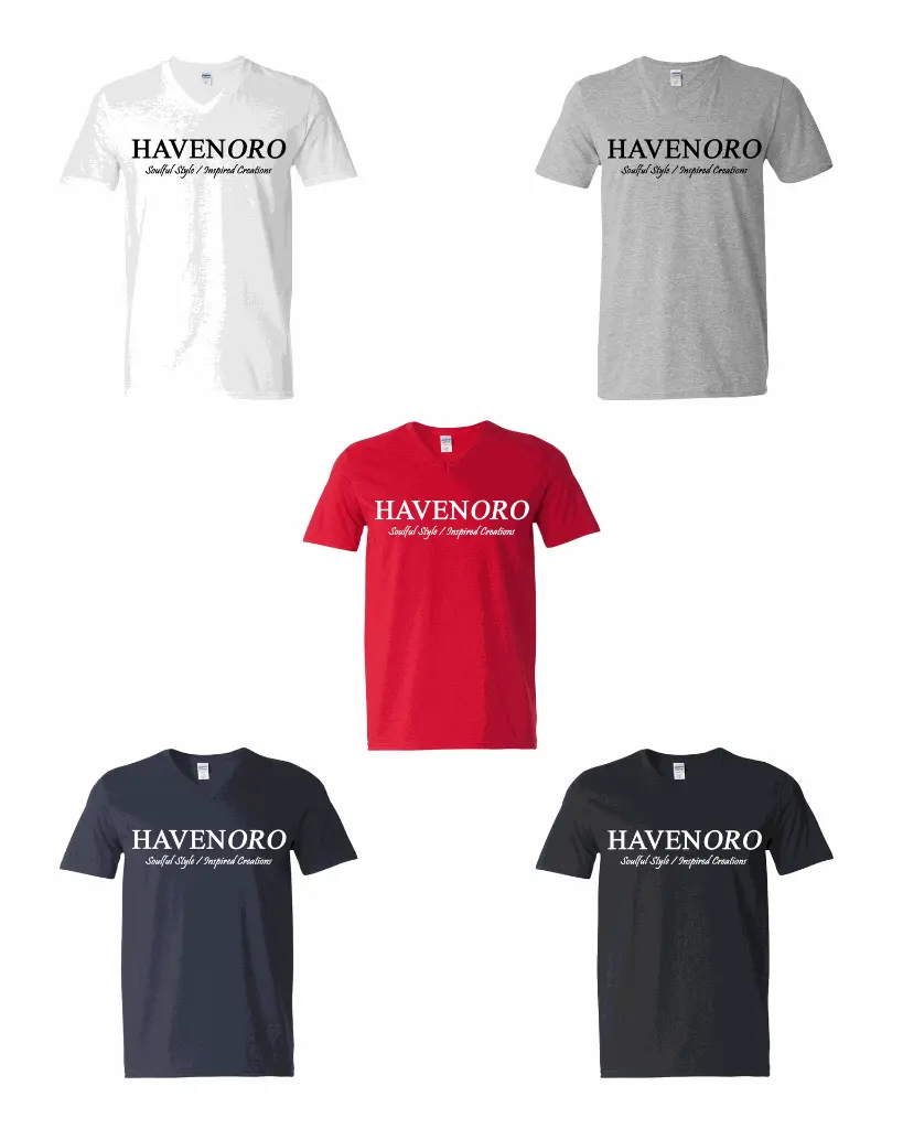 Custom V-neck T-shirt