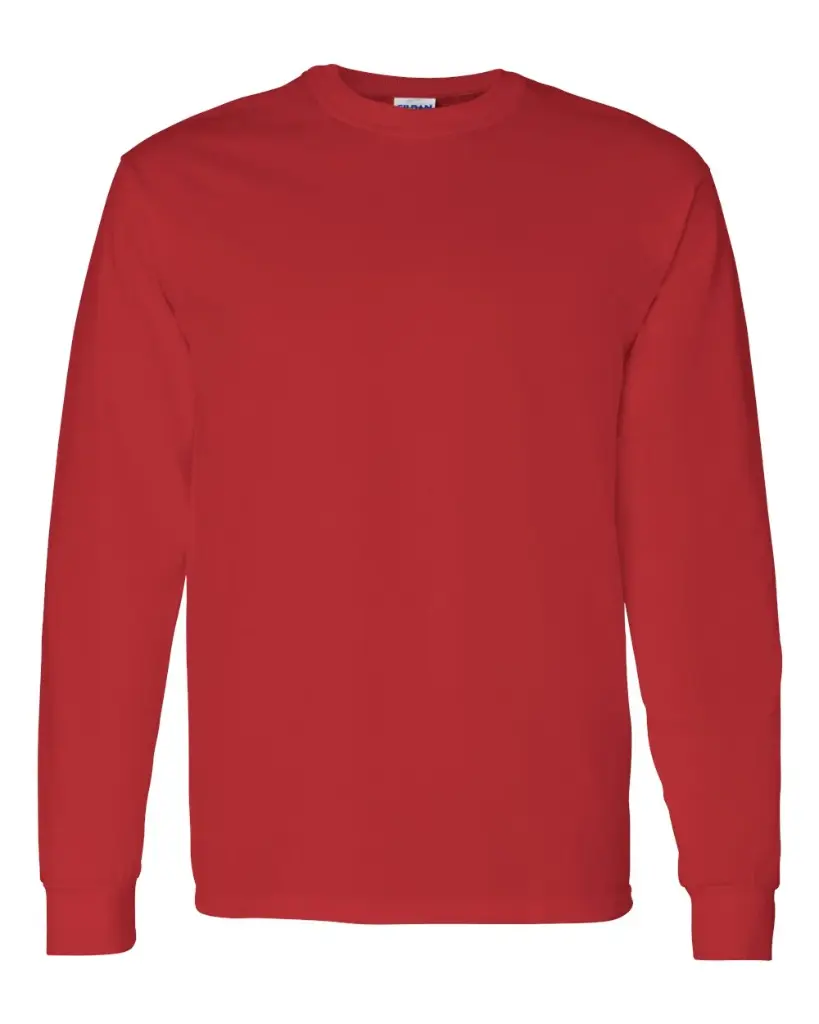 Custom Long Sleeve Crew Neck T-shirt
