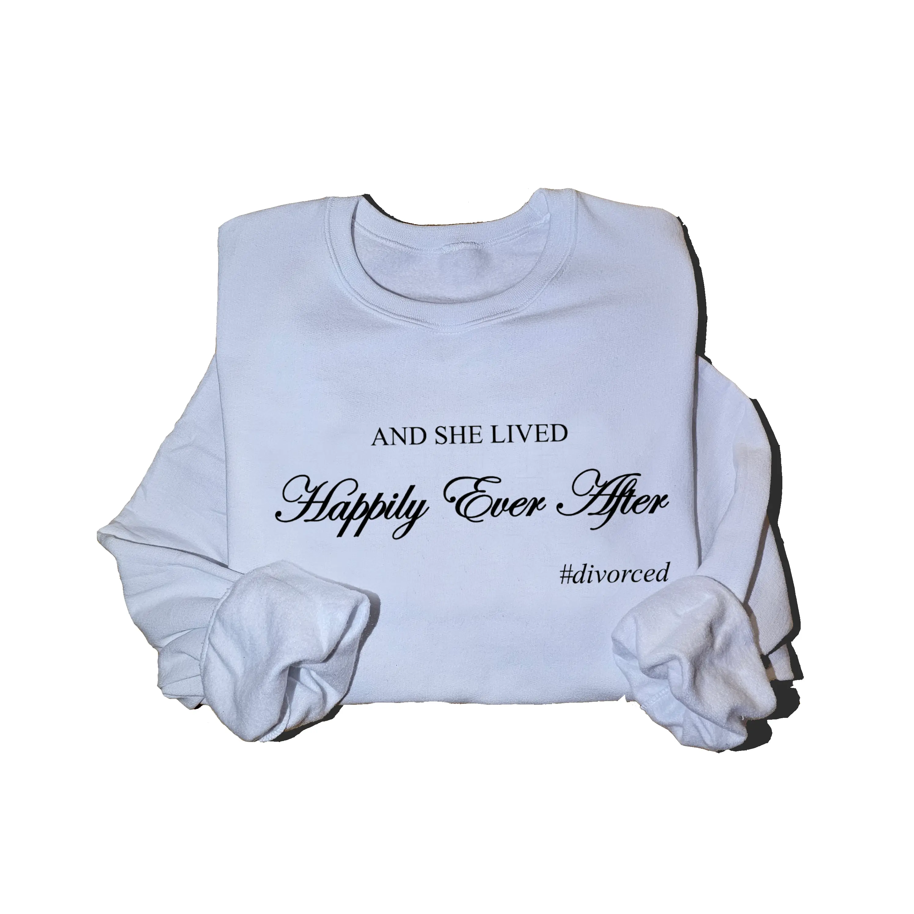 Embossed Happily Ever After Sweatshirt