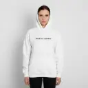 Read face subtitles. - Embossed Puff Untold Hoodie