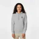 H - Havenoro - Embossed Essentials Grey Hoodie