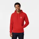 H - Havenoro - Embossed Essentials Red Hoodie
