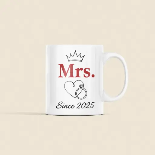 Mrs. Since 2025 Mug